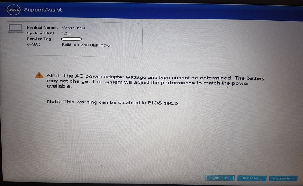 ‎Problem with AC power adapter DELL Technologies