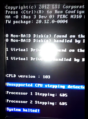 Résolu : Unsuported Cpu ; , Update Bios With Unsupported CPU – GWBL