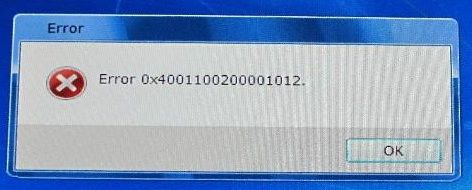 Common Error when Restore Fails