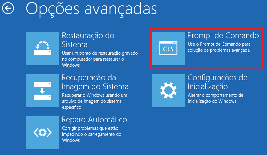 Recuperando seu Windows através do Prompt de Comando - Microsoft Community