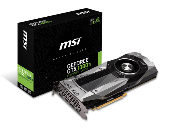 Are the 1080 TI s in the new Aurora R7 Founders Editions If not