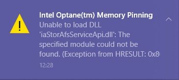 IntelOptaneMemoryPinning-UnableToLoadDLL.jpg