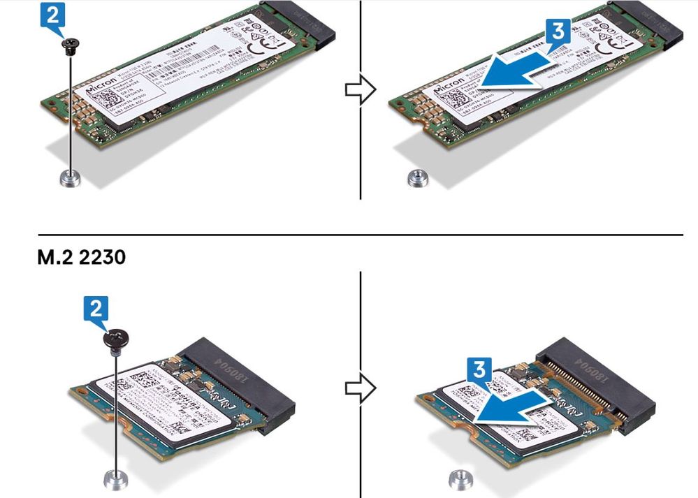 SSD interne Dell - SSD - 1 To - interne - M.2 2230 - PCIe (NVMe) - pour  G15; Inspiron 16 5635, 3480; Precision 3561, 5560, 5760; Vostro 15 35XX, 15  7510