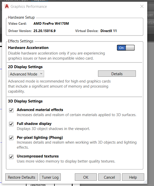 No decent GPU driver available for M2800 DELL Technologies