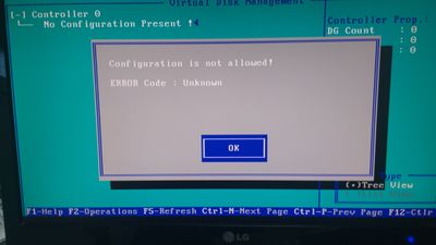 Quando tento executar o clear config apresenta essa mensagem