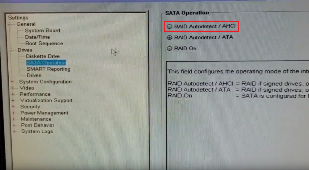 RAID Volumes None Defined" on Precision T5500 DELL Technologies