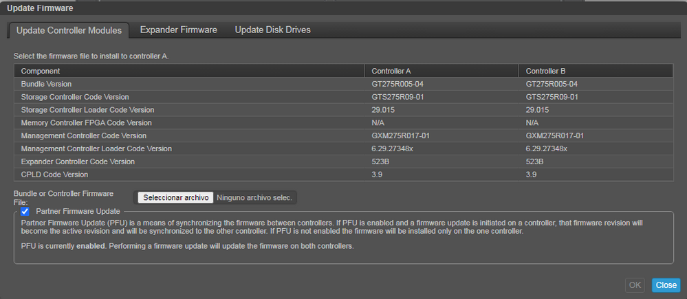 ‎Upgrade Controladoras ME4024 muy desactualizadas | DELL Technologies
