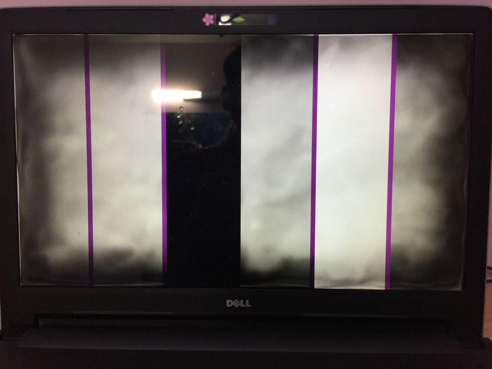 ‎Vertical Colored Lines on display | DELL Technologies