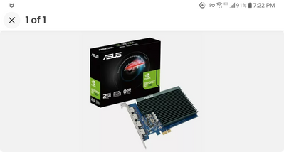 Dell - NVIDIA GeForce GT 730 (2GB DDR3) Graphics Card