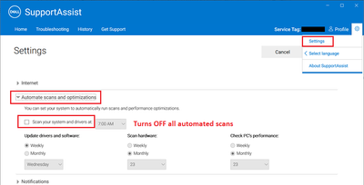 Dell SupportAssist v3_9_1 Settings Disable All Automated Scans 19 Jun 2021.png