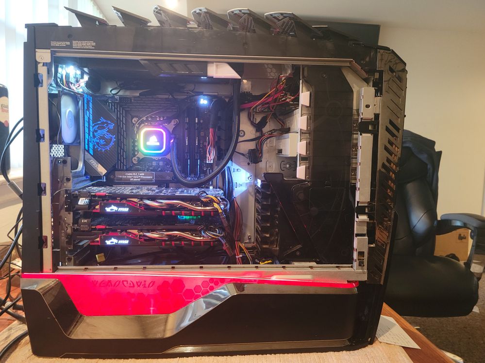 Alienware Area 51 ALX (c. 2009 edition) Mother Board Replacement 
