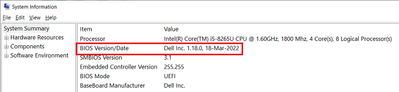 Win 10 Pro v21H2 System Information BIOS Date Version v1_18_0 22 May 2022.png