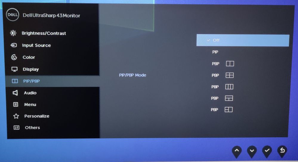 ‎U4320Q, additional PIP/PBP mode options DELL Technologies