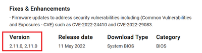 Dell OptiPlex 8090 BIOS v2_11_0 Release Notes Version Number Corrected 02 Jun 2022.png