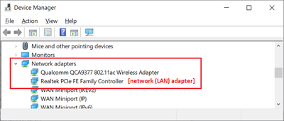 Dell Inspiron 5584 Device Manager Networkk Adapters 08 Mar 2022.png
