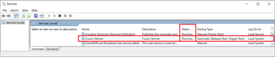 Win 10 Pro v21H2 Services Fusion Service Running 28 July 2022.png
