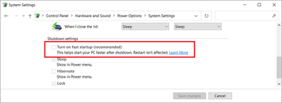 Win 10 v21H1 Power Options Turn Off Fast Startup 27 Nov 2021.png