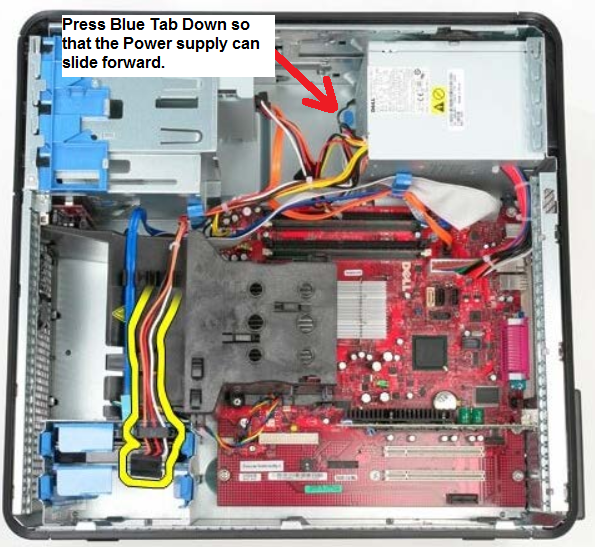 XPS 420: replacing PSU... CPU heat sink removal necessary?? | DELL ...