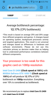 Intel core i5 online 2400 gtx 1050 ti