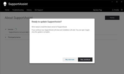 Ready to update SupportAssist