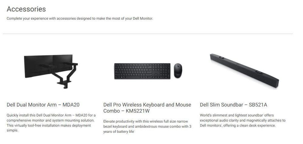 Dell Slim Soundbar - SB521A