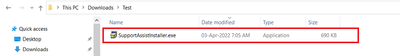SupportAssistInstaller_exe Self-Extracting Packed Archive 03 Apr 2022.png