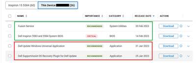 Inspiron 5584 Support Page Recommended Updates Filter For Service Tag 02 Mar 2023.png