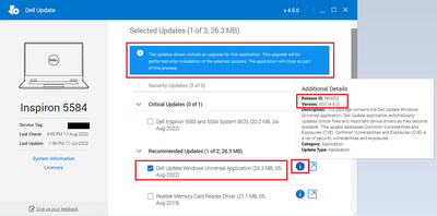 Dell Update v4_5_0 Three Updates Dell Update v4_6_0 and BIOS v1_20_0 EDITED 12 Aug 2022.png