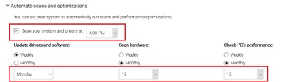 SupportAssist v3_11_4_29 Settings Automatic Scan ON Run on 12-Sep-2022.png