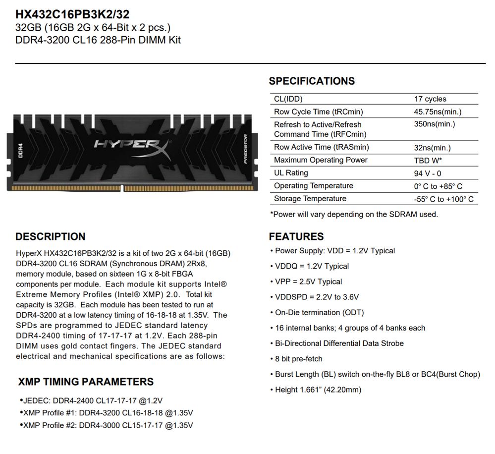 ‎Aurora R8, 3200MHz HyperX compatible? | Page 2 | DELL Technologies