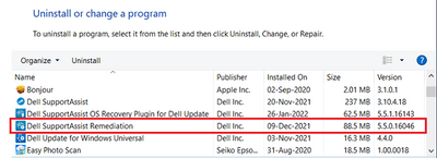 Win 10 Pro v21H2 Control Panel Dell Programs Installed EDITED 26 Jan 2022.png