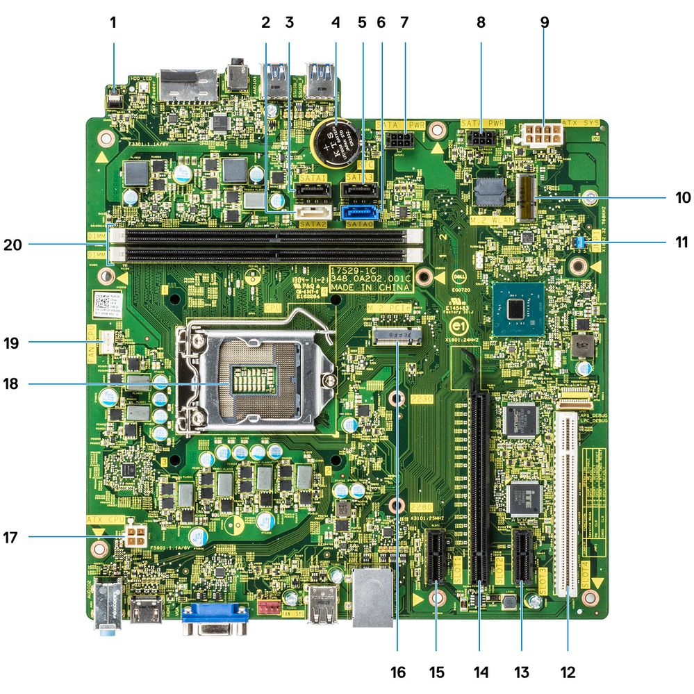 Vostro 3671, what is the motherboard? | DELL Technologies