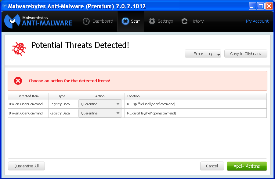 RiskWare.BitCoinMiner keeps redownloading - Resolved Malware Removal Logs -  Malwarebytes Forums