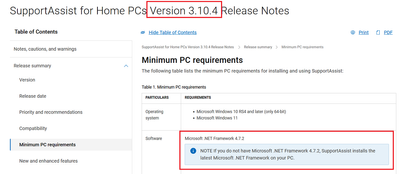 Dell SupportAssist v3_10_4  Minimum PC Requirements NET Framework 4_7_2 24 Jun 2022.png