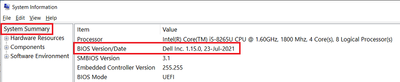 Win 10 Pro v21H1 System Information BIOS Date Version v1_15_0 27 Oct 2021.png