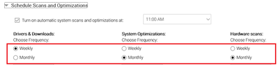 Dell SupportAssist v3_5_0_448 Settings Weekly and Monthly Scans Only 22 May 2020.png