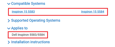 Dell Inspiron 5584 BIOS v1_18_0 Applies To Same Model Numbers 25 Jun 2022.png