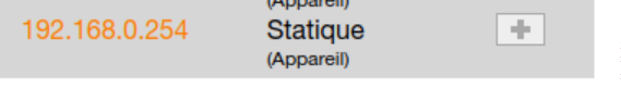 IP statique